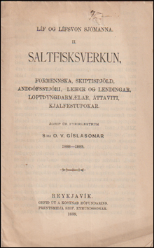 Saltfiskverkun # 82324