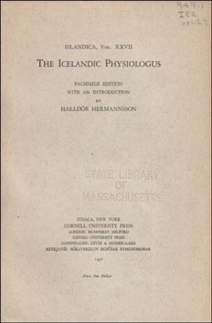 The Icelandic Physiologus # 82610