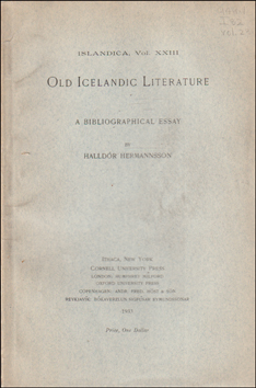 Old Icelandic Literature # 82612