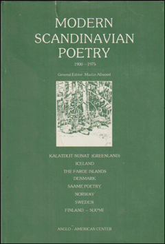 Modern Scandinavian Poetry 1900-1975 # 83044