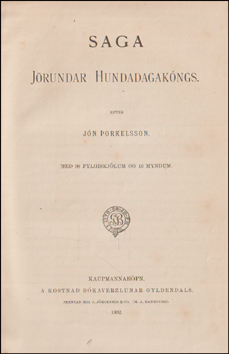 Saga Jrundar Hundadagakngs # 84833