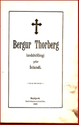 Bergur Thorberg landshfingi yfir slandi # 4160