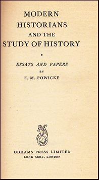 Modern historians and the study of history