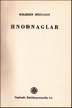 Hnonaglar # 19194