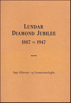 Lundar diamond jubilee 1887 to 1947 # 19031