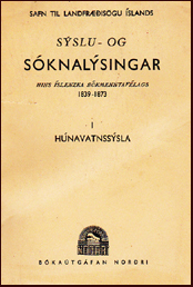 Sslu- og sknalsingar Hins slenzka bkmenntaflags 1839-1873 # 76325