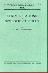 Serial relations and symbolic calculus # 12463
