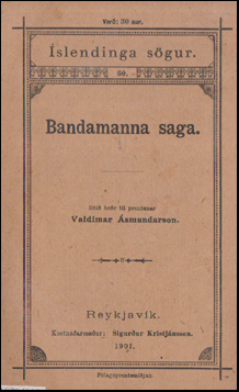 Bandamanna saga # 54865
