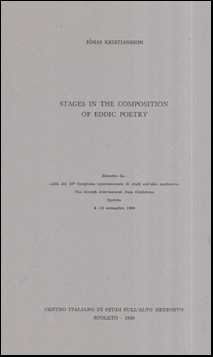 Stages in the Composition of Eddic Poetry # 56082