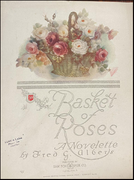 Basket of Roses # 73051