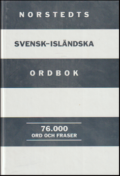 Norstedts svensk islndska ordbok # 75709