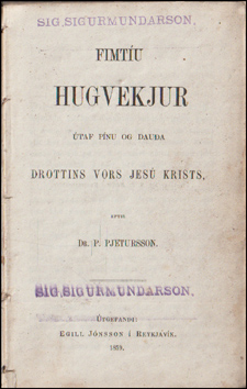 Fimtu hugvekjur # 81101