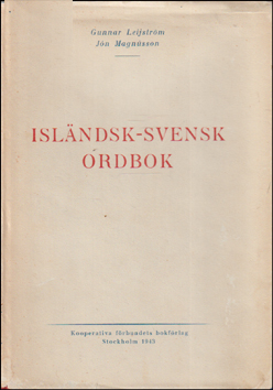 Islndsk-Svensk Ordbok # 82953