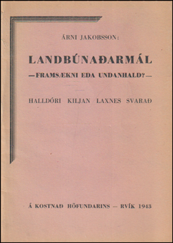 Landbnaarml - framskni ea undanhald? # 84518