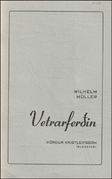 Vetrarferin # 84536