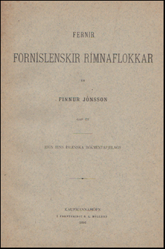 Fernir fornslenskir rmnaflokkar # 84882