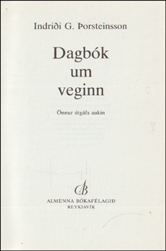 Dagbk um veginn # 87240