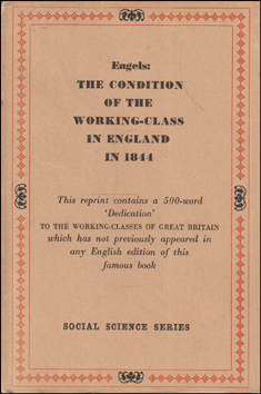 The Condition of the Working-Class in England in 1844 # 88270